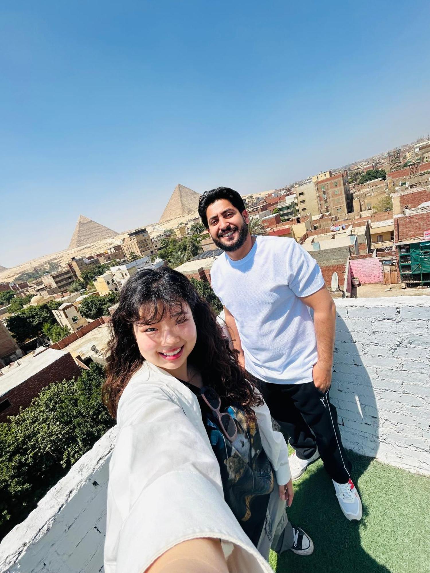 开罗Loay Pyramids View公寓 外观 照片